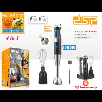 گوشت کوب برقی دی اس پی مدل KM1137 با موتور 1200 وات