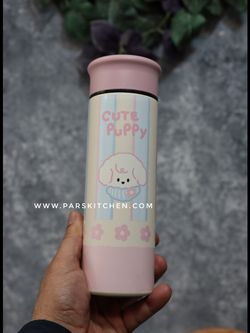 فلاسک استیل 500میل طرح کیوت پاپی