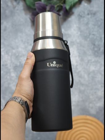 فلاسک استیل یونیک 1لیتری مشکی 1865