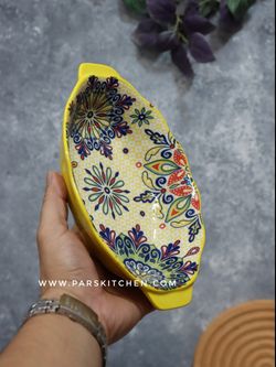 تابه مراکشی بیضی زرد 9.5 اینچ 5163