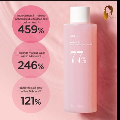 تونر اسنس هلو نیاسینامید آنوا [مرطوب کننده و روشن کننده] 250 میلی لیتر