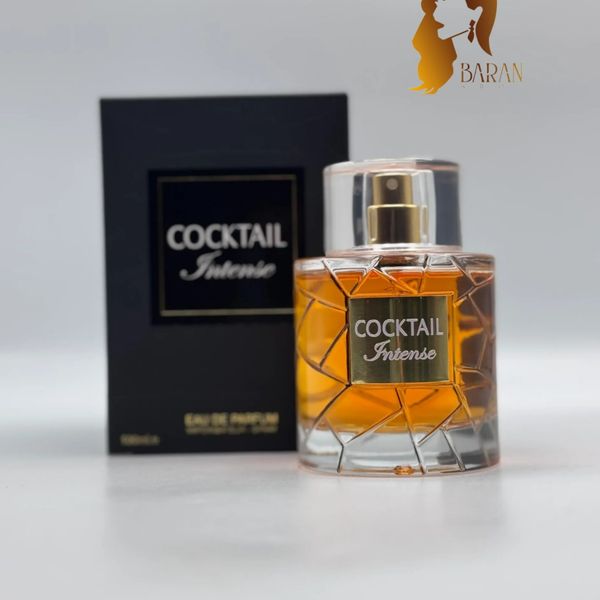 ادکلن کوکتل اینتنس فراگرنس ورد زنانه و مردانه حجم 100 میل(Cocktail intense)