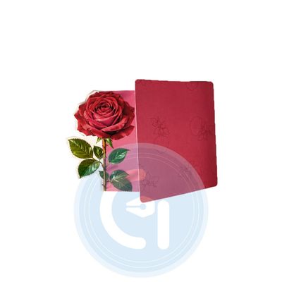 کارت پستال دو رو رز قرمز