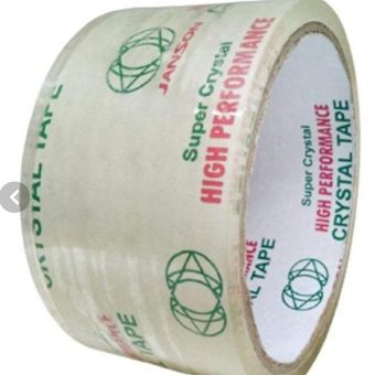 چسب پهن جانسون مدل کریستال 40 یارد عرض 5 سانتیمتر