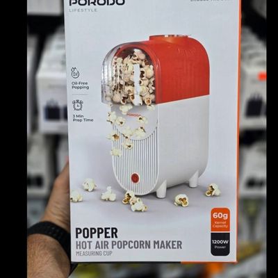 پاپ‌کورن ساز برقی (Air Popper) مدل STN005 برند Porodo Lifestyle