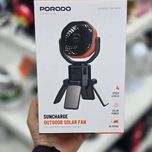 فن خورشیدی سفری پورودو Porodo Lifestyle Suncharge Outdoor Solar Fan 