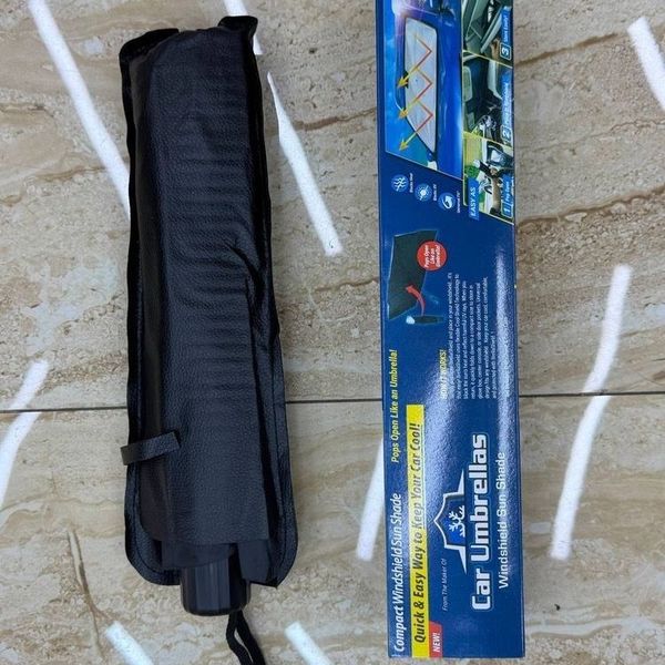 چتر آفتابگیر خودرو تاشو (طرح چتر)