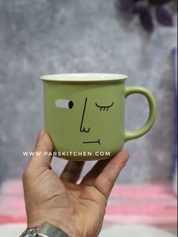 ماگ سرامیکی چهره چشمک