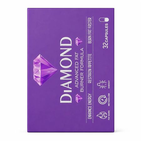 کپسول لاغری دیاموند اسلیم Diamond Slim سه بعدی 32 عددی
