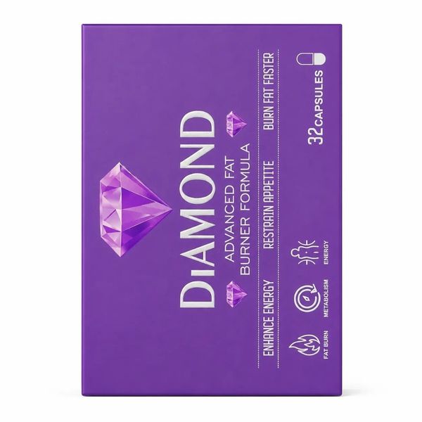 کپسول لاغری دیاموند اسلیم Diamond Slim سه بعدی 32 عددی
