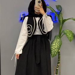 کراپ کت دامن