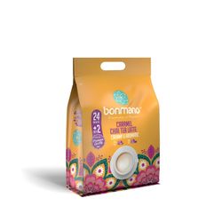 چای لاته کاراملی ساشه ای بن مانو بسته 24+2 عددی