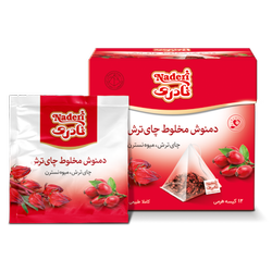 دمنوش هرمی چای ترش بسته 12 عددی
