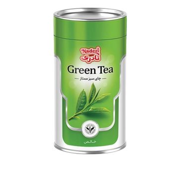 چای سبز ممتاز خالص قوطی 260 گرم نادری