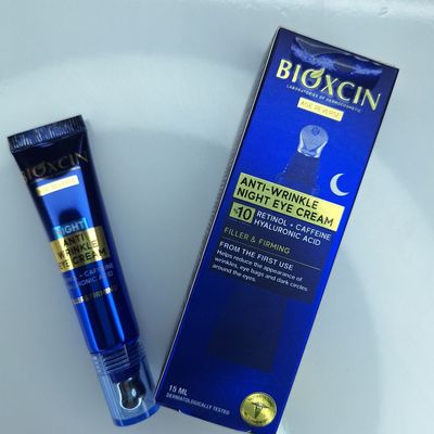 کرم ضد چروک و جوانساز دور چشم بیوکسین Bioxcin ویژه شب مدل AGE REVERSE حجم 15 میل