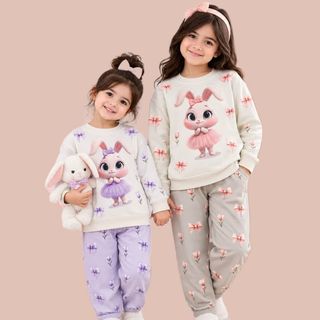 بلوز شلوار خرگوش کوچولو | ست گرم و راحت بچگانه 🐰