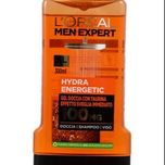 شامپو سر و بدن مردانه لورآل Hydra Energy نارنجی اصل فرانسه