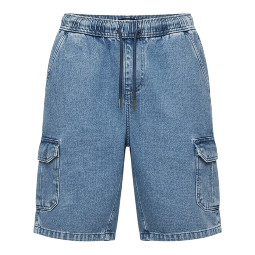 شلوارک لی کارگو مردانه رنگ ابی