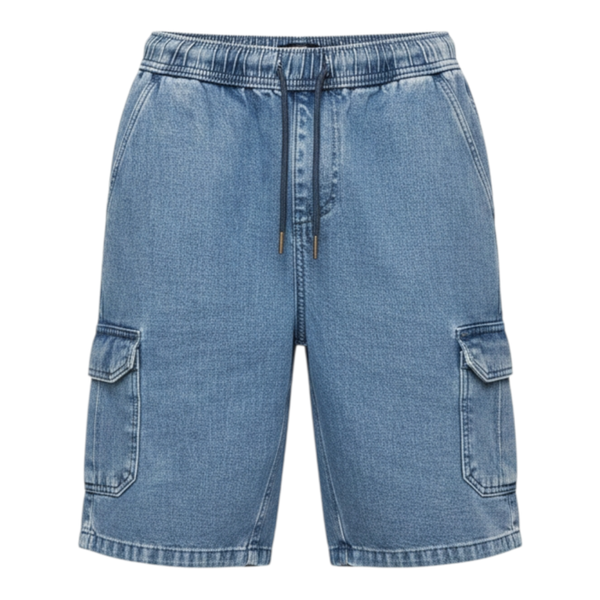 شلوارک لی کارگو مردانه رنگ ابی