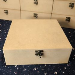 جعبه چوبی خام ام دی اف 20 در 20