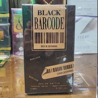 ادکلن مردانه بارکد مشکی (Black barcode) اورجینال 80 میل