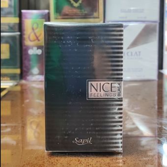 ادکلن مردانه نایس فیلینگز مشکی ساپیل (Sapil Nice feelings) 75 میل
