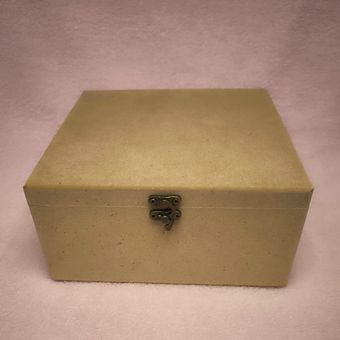جعبه چوبی خام ام دی اف 20 در 20 در ارتفاع 10