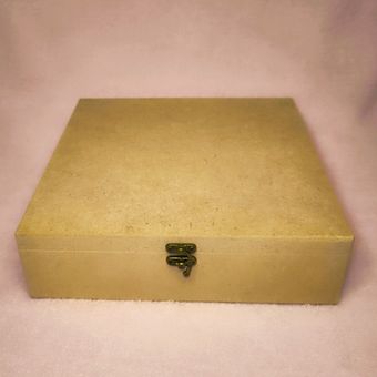 جعبه چوبی خام ام دی اف 25 در 25