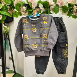 بلوز شلوار خرسی