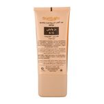 کرم ضدآفتاب فاقد چربی کرم پودری و پرایمری SPF 50 بژ وانیلی N15 سان سیف و بژ عاجی
