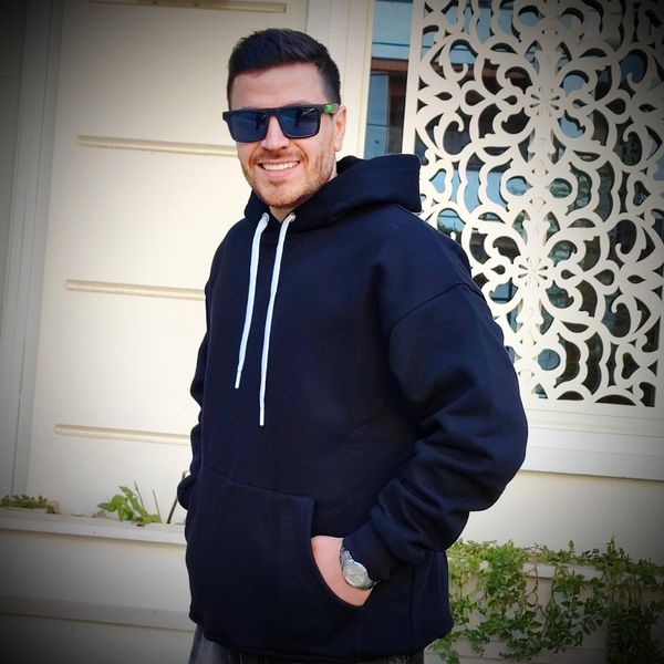 هودی مشکی مردانه | استایل اسپرت و کاربردی روزمره
