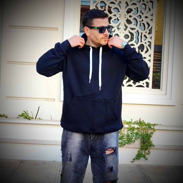 هودی مشکی مردانه | استایل اسپرت و کاربردی روزمره