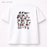 تیشرت باکسی %100 پنبه تایپوگرافی کد 1169