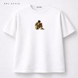 تیشرت سوپر پنبه‌ | قواره باکسی با طراحی مینمیال کد 1189