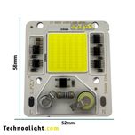 چیپ پروژکتوری 50 وات cob برق مستقیم