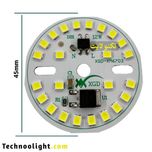 چیپ ال ای دی 12 وات 220 ولت سفید XGD