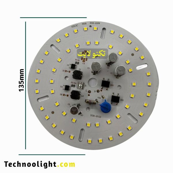 چیپ 100 وات برق مستقیم خازندار مهتابی