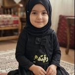 بلوز مشکی دخترانه یا رقیه