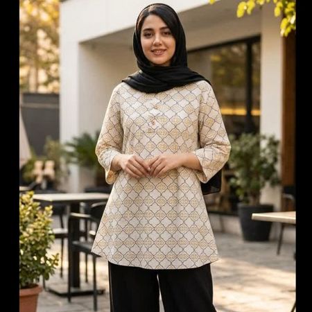 شومیز لنین زنانه طرحدار