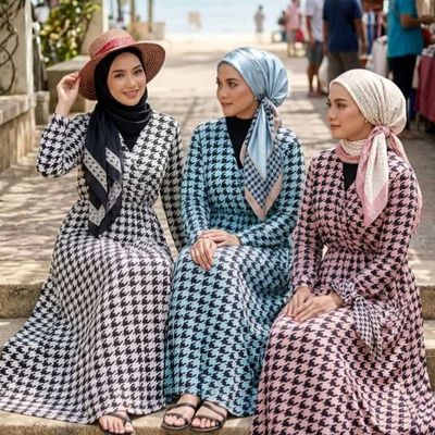 پیراهن ساحلی شیک زنانه یقه هفت