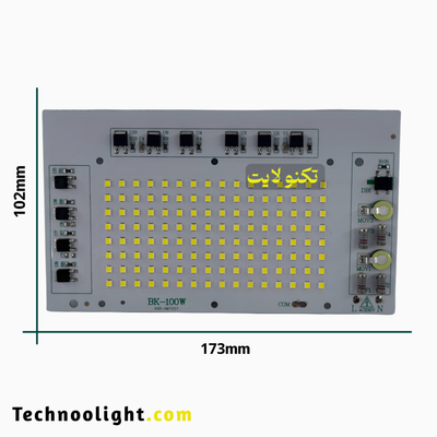 ال ای دی بلالی 100 وات 220 ولت