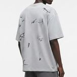 تیشرت مردانه zara رنگ طوسی