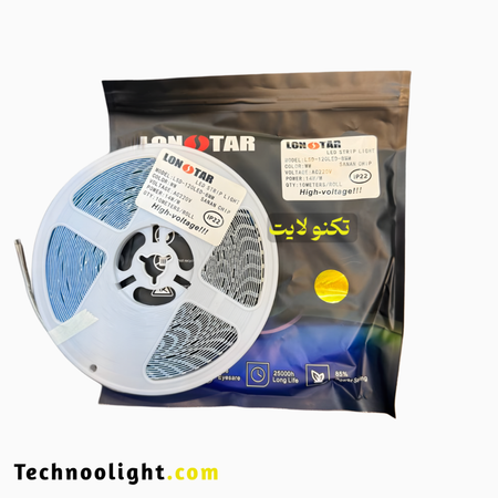 ریسه نواری  تراکم 120 برق مستقیم  آفتابی 10متری