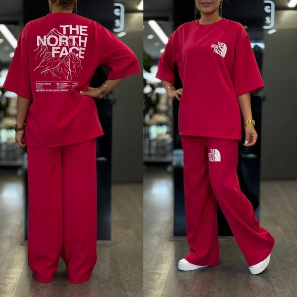 ست تیشرت و شلوار طرح TNF