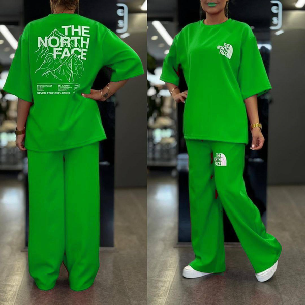 ست تیشرت و شلوار طرح TNF