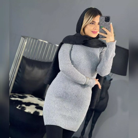 گپ بافت یقه اسکی