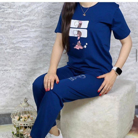 ست تیشرت و شلوار تدی