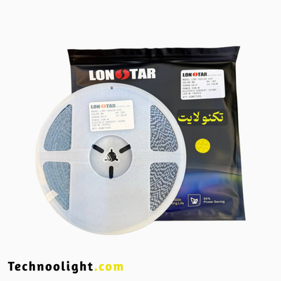 ریسه نواری درایورخور تراکم 180 مهتابی لاینری 20 متری