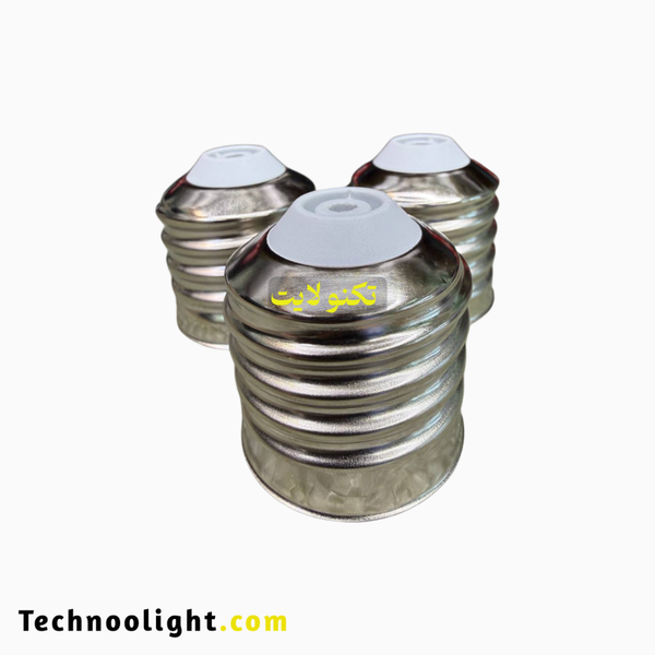 سرپیچ لامپ E40 آبکاری شده ( کارتن 500 عددی )