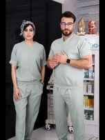 اسکراب شلوار گری پلاس